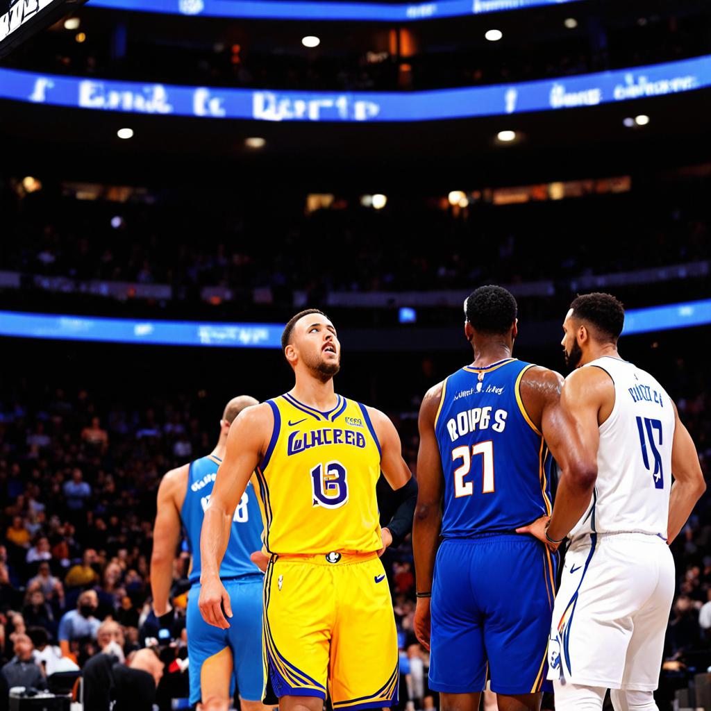 2021 NBA全明星正赛第四节回放，詹姆斯队逆转杜兰特队，库里三分惊艳