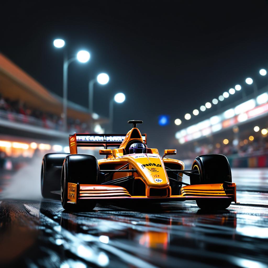 2014年F1巴林站正赛回顾，五星体育视角下的经典夜战