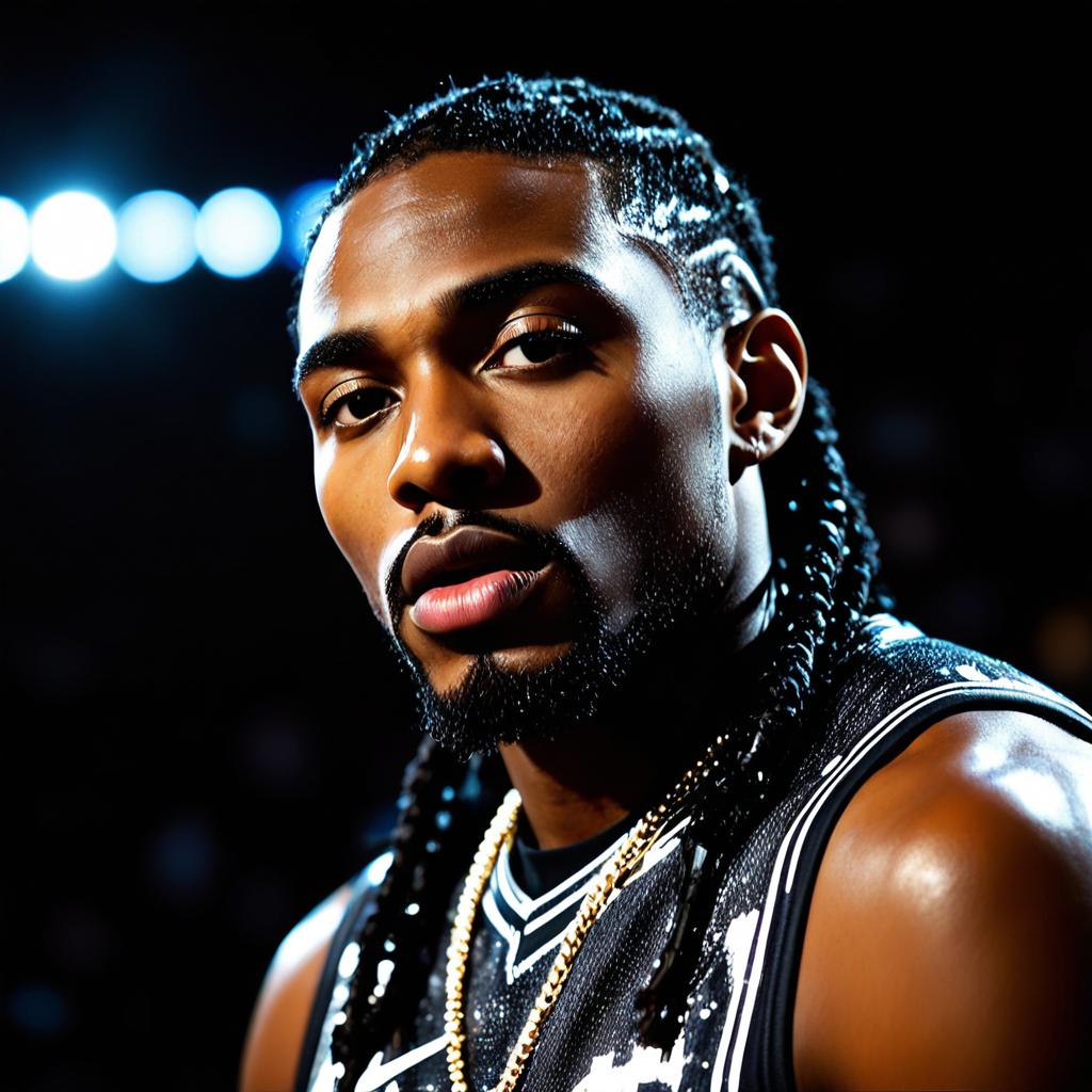 2014年NBA全明星赛，黑人说唱歌手的闪耀时刻