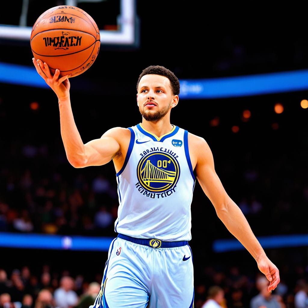 2016NBA全明星赛，库里中场三分的神奇时刻