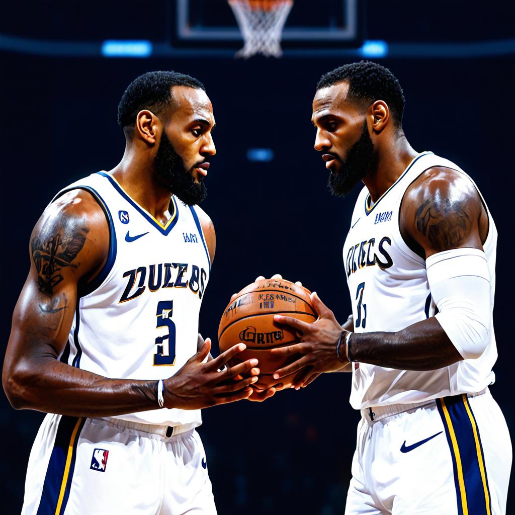 NBA全明星赛，詹姆斯队VS字母哥队，巨星对决引爆篮球盛宴